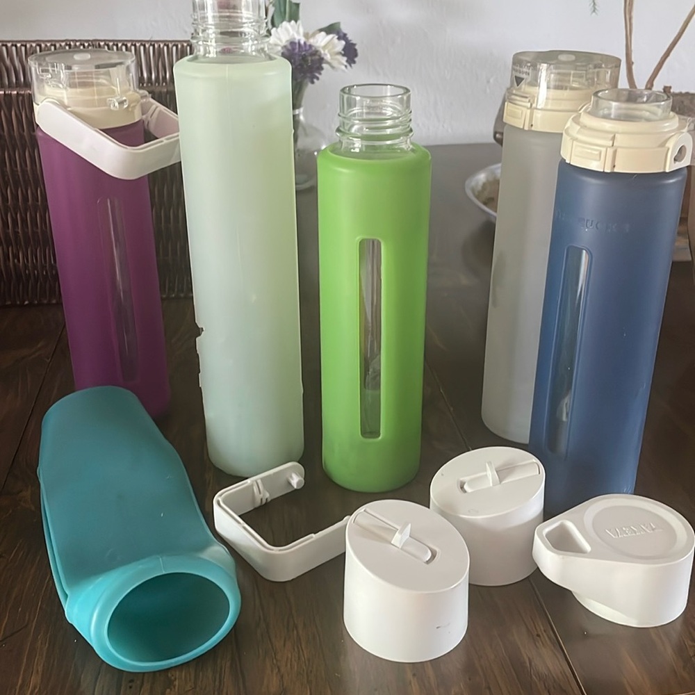 Starbucks glass water bottles